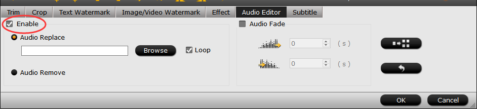 audio editor