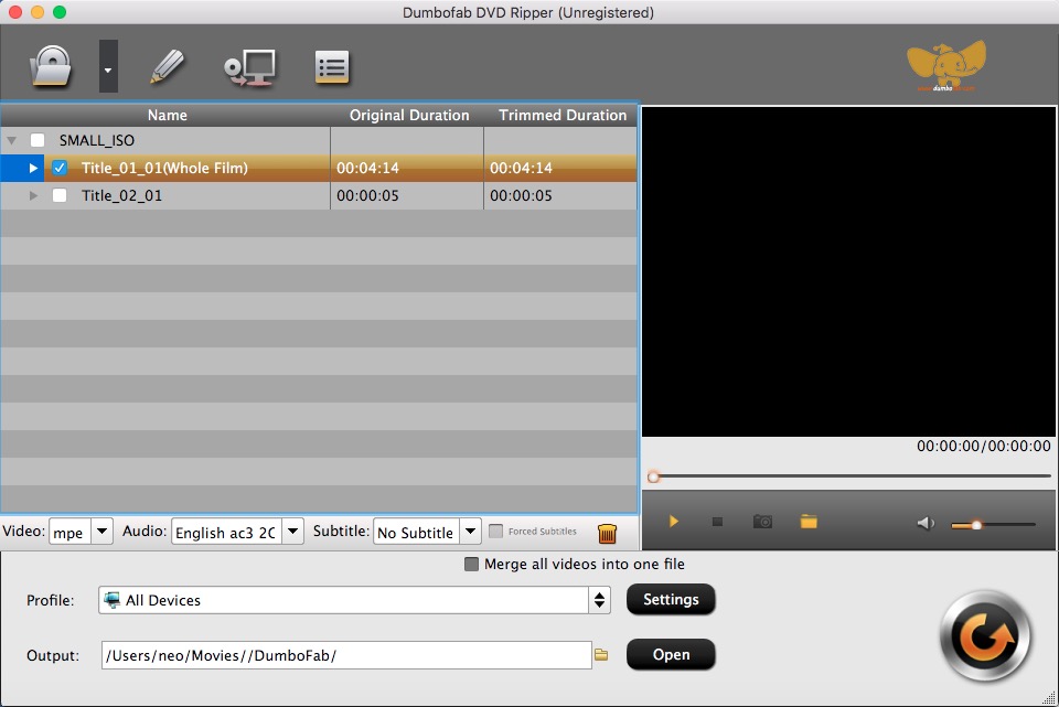 mac dvdripper pro convert dvdmedia file