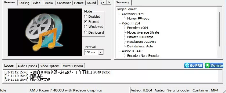 Configure Video and Audio Settings