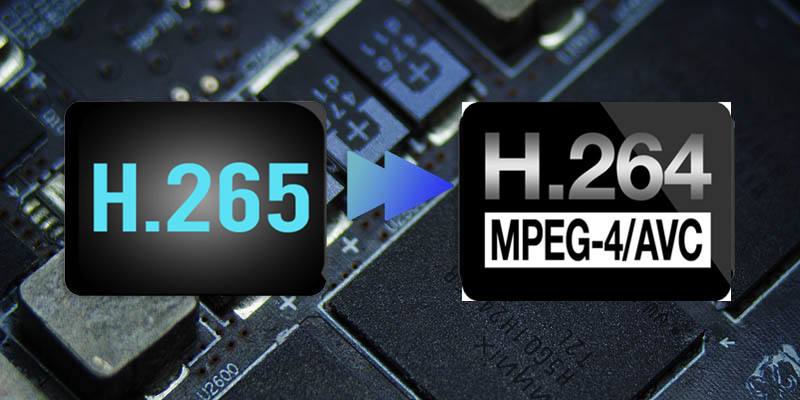 2 Best Ways to Convert HEVC/H.265 to H.264 Free without Quality Loss