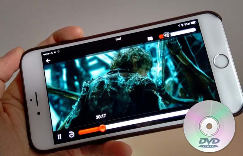 How to convert a DVD to play on iPhone freely