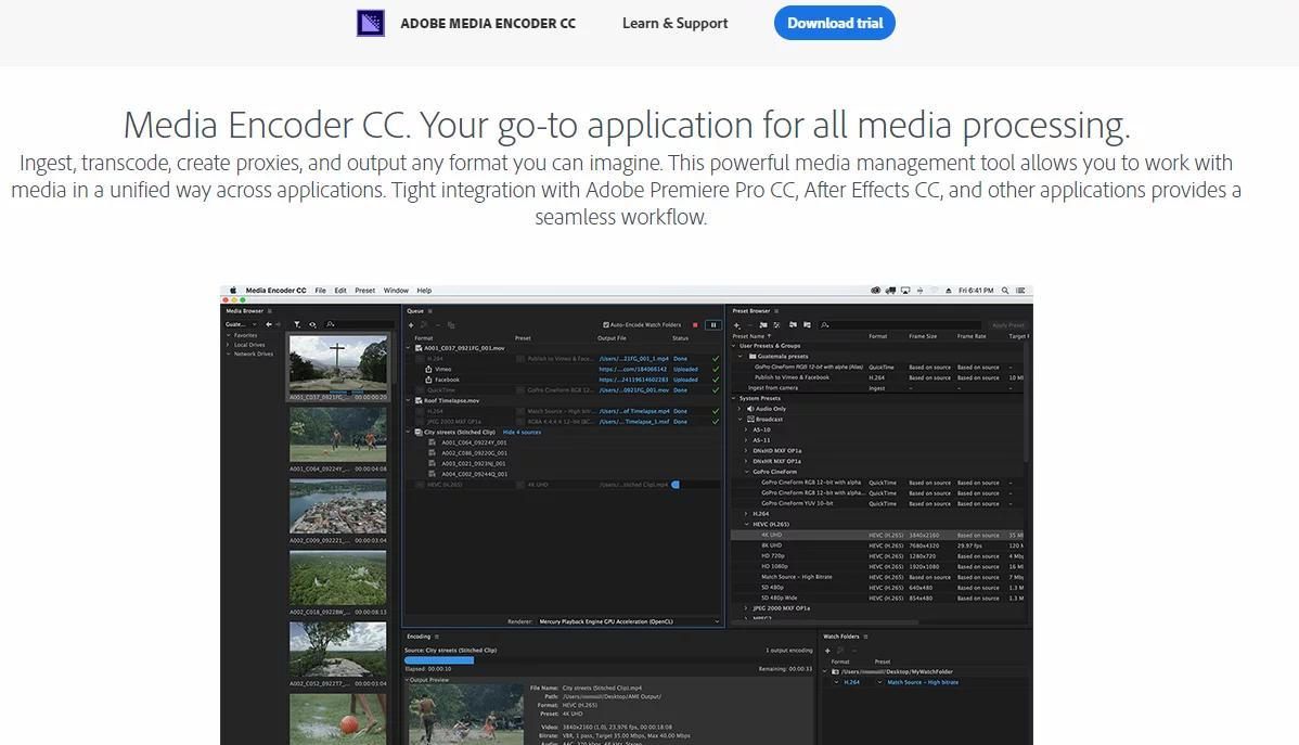 Adobe Media Encoder 2024 v24.0.0.54 free download