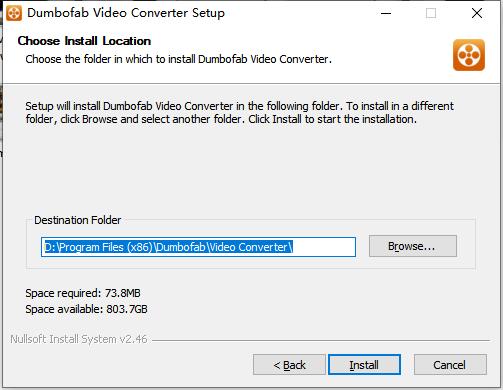 Install DumboFab Video Converter