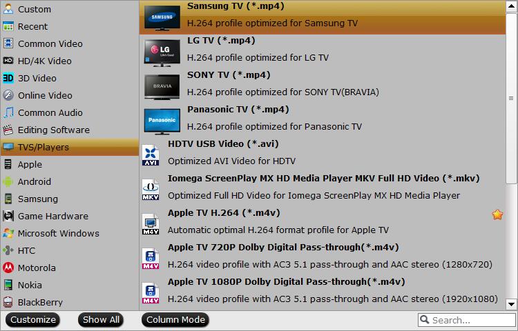 mkv video codec not supported samsung tv