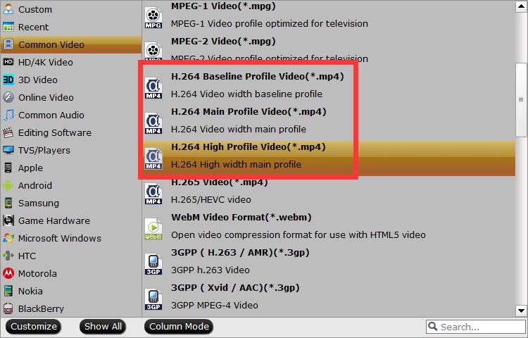 can media encoder convert mkv to mp4